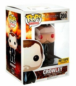 Funko pop Crowley yeux rouges Supernatural